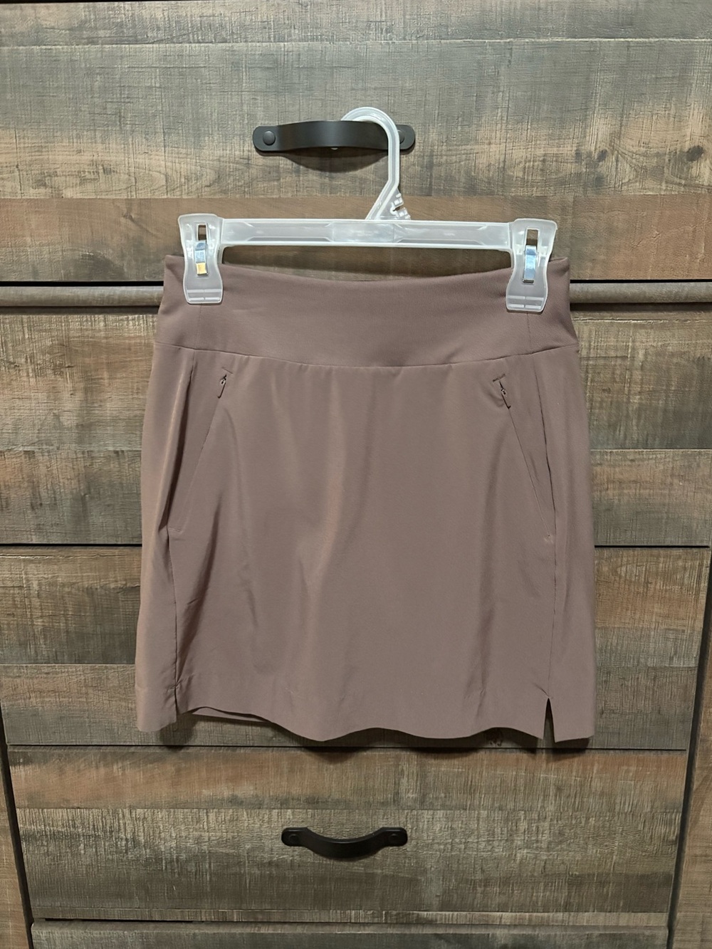 Athleta Mauve SoHo Skort with Zip Pockets
